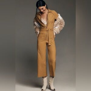 Collette Weekend zip belted jumpsuit by Maeve
